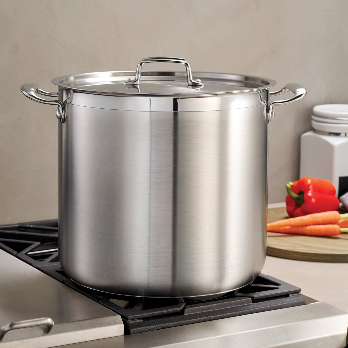 Stainless Steel Covered Stock Pot
