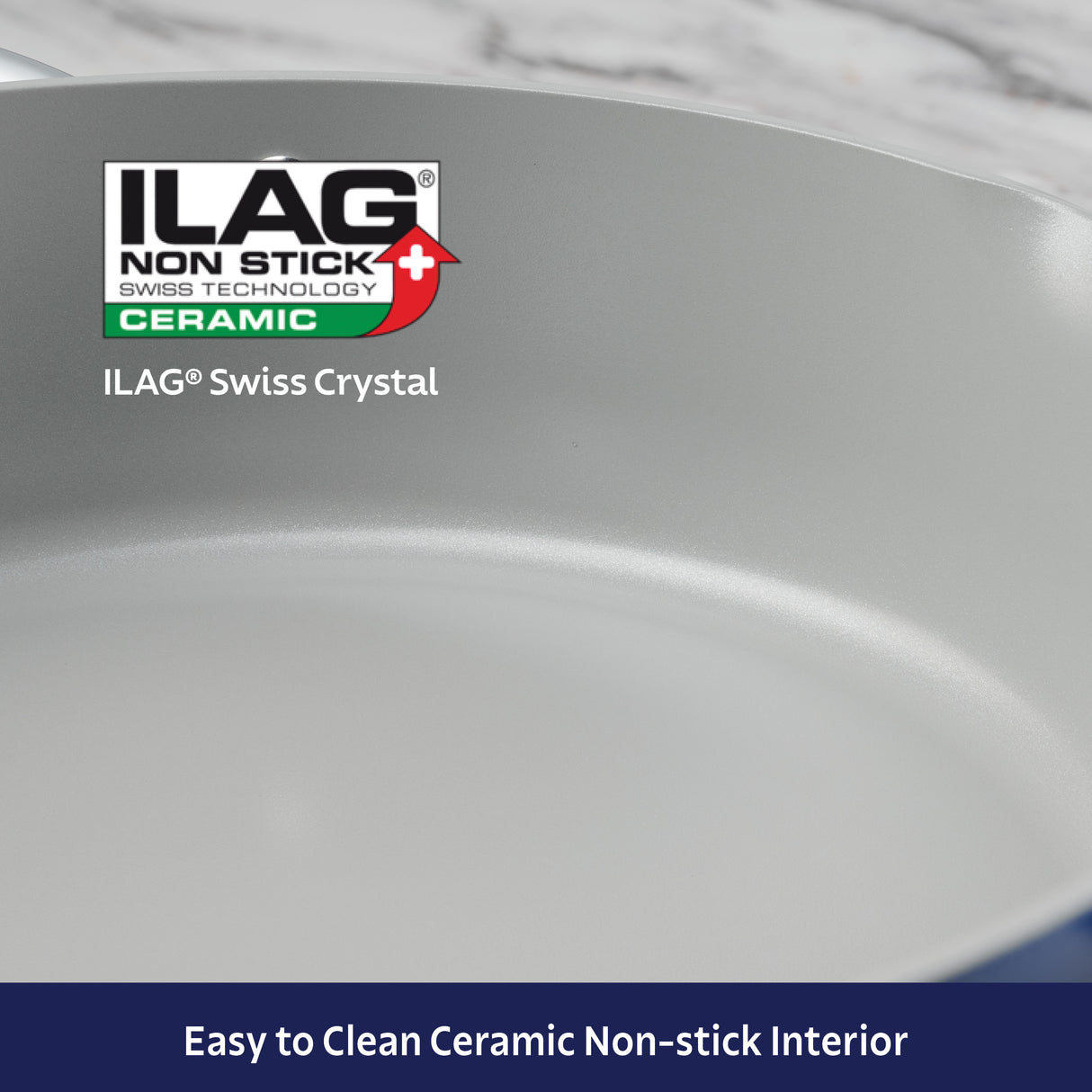 Fiora 4.25 Quart Multipurpose Ceramic Nonstick Pan