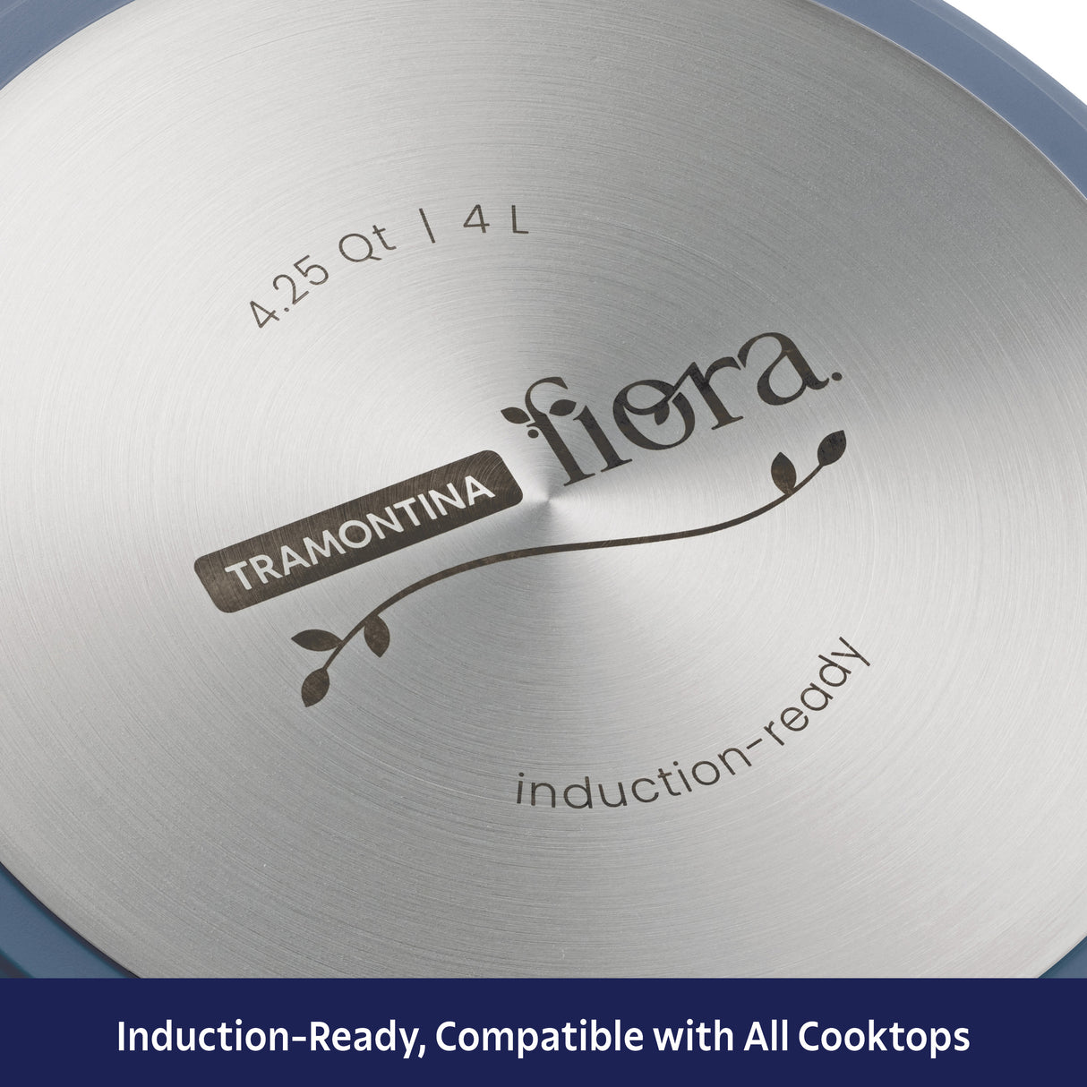 Fiora 4.25 Quart Multipurpose Ceramic Nonstick Pan