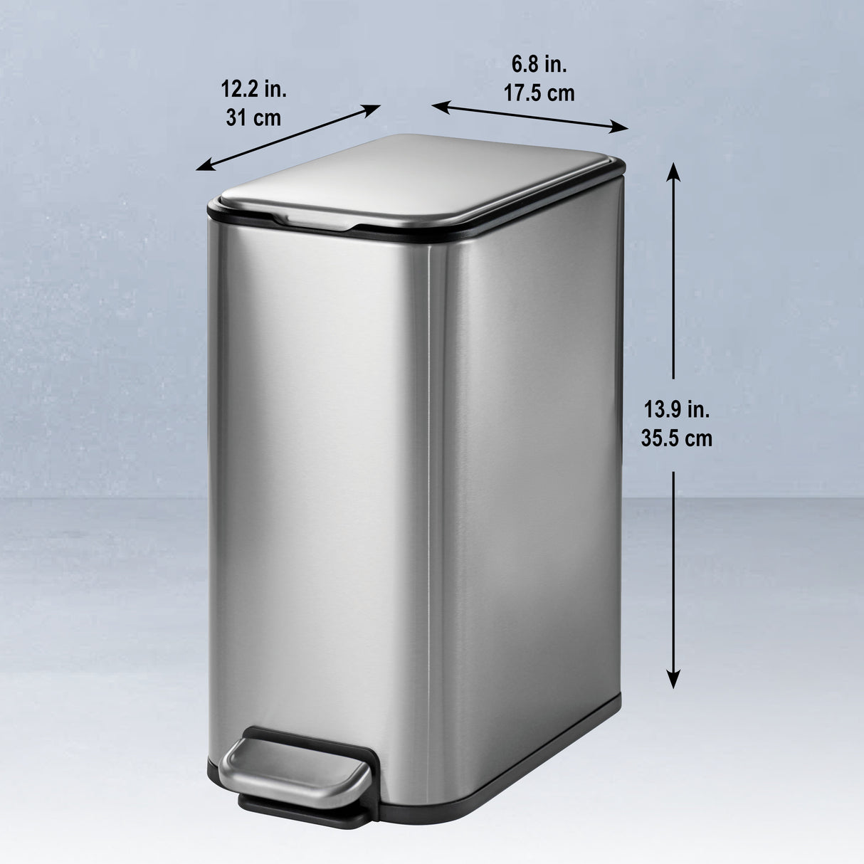 2 Gallon Step Cans - 2 Pack