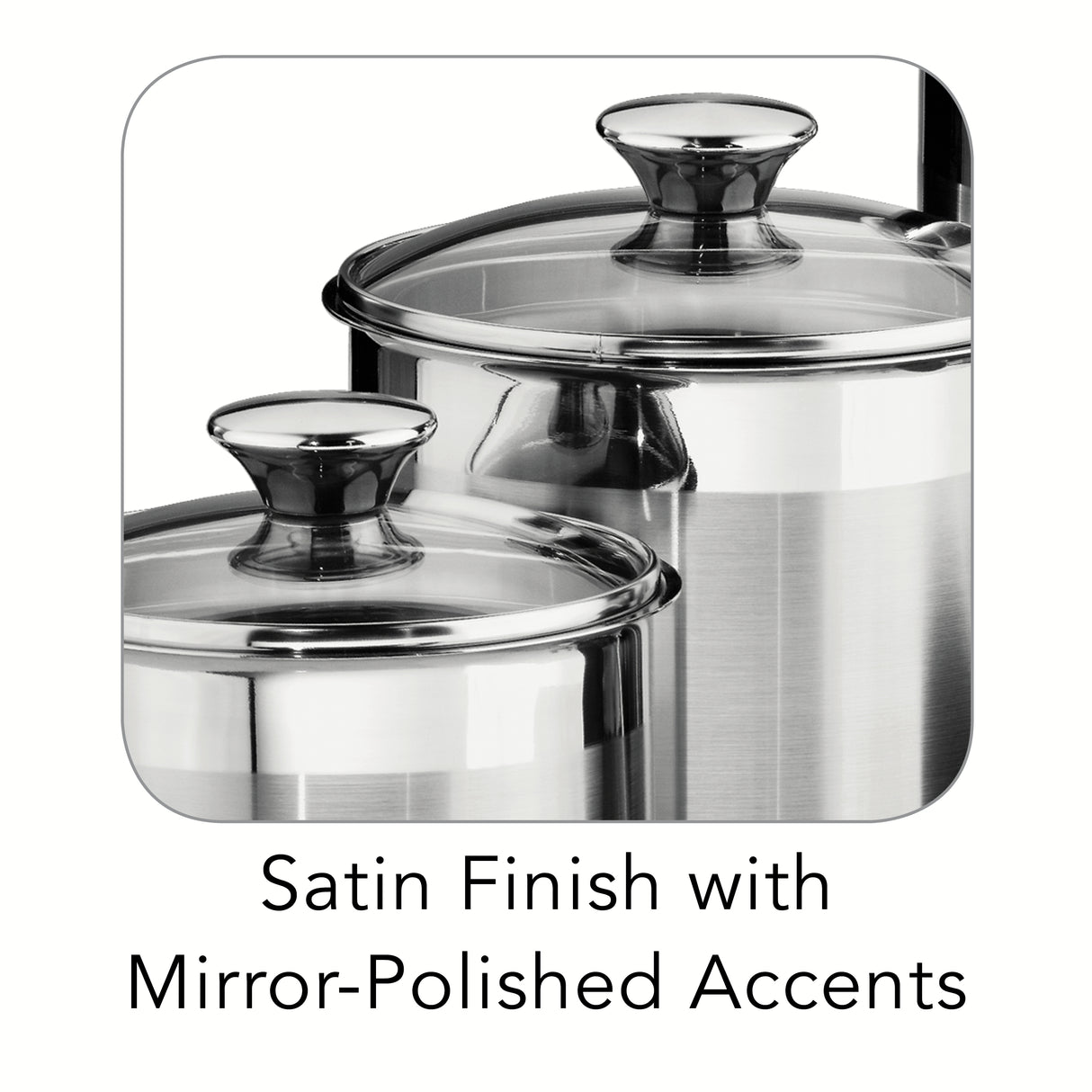 8 Piece Stainless Steel Covered Canister and Scoop Set