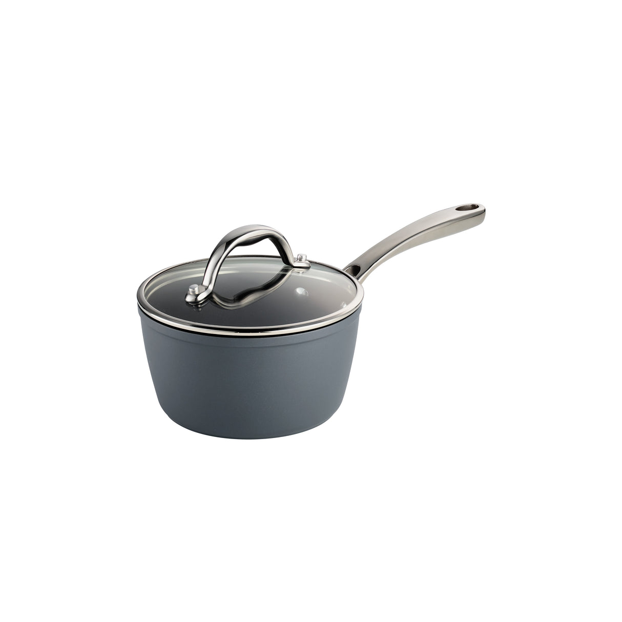 9 Piece Induction Nonstick Cookware Set - Slate Gray