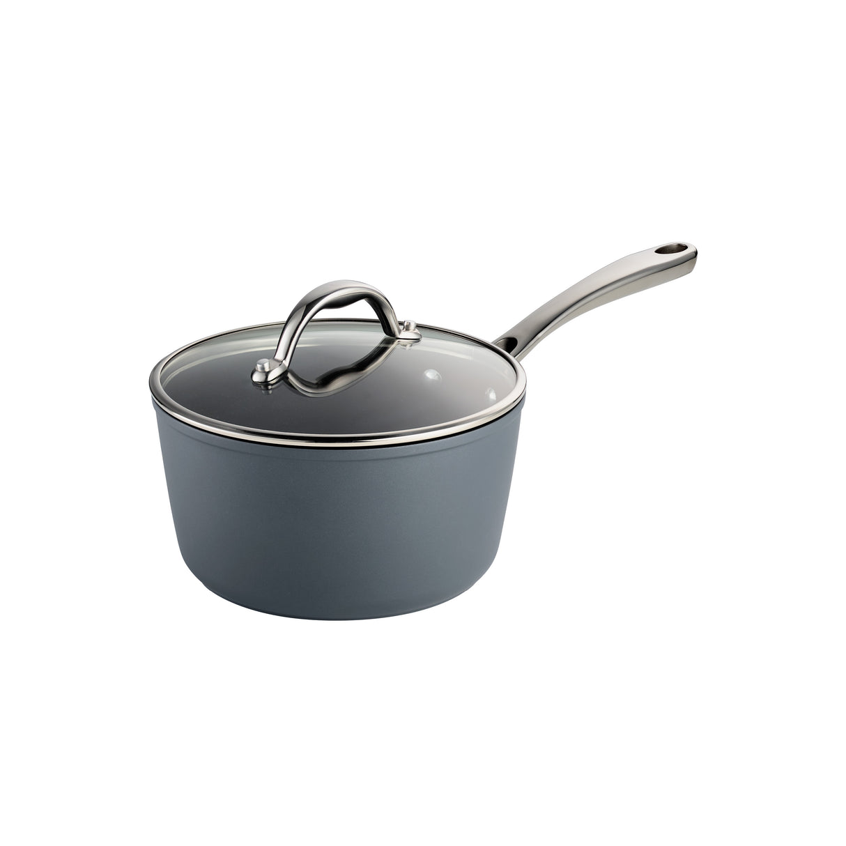 9 Piece Induction Nonstick Cookware Set - Slate Gray