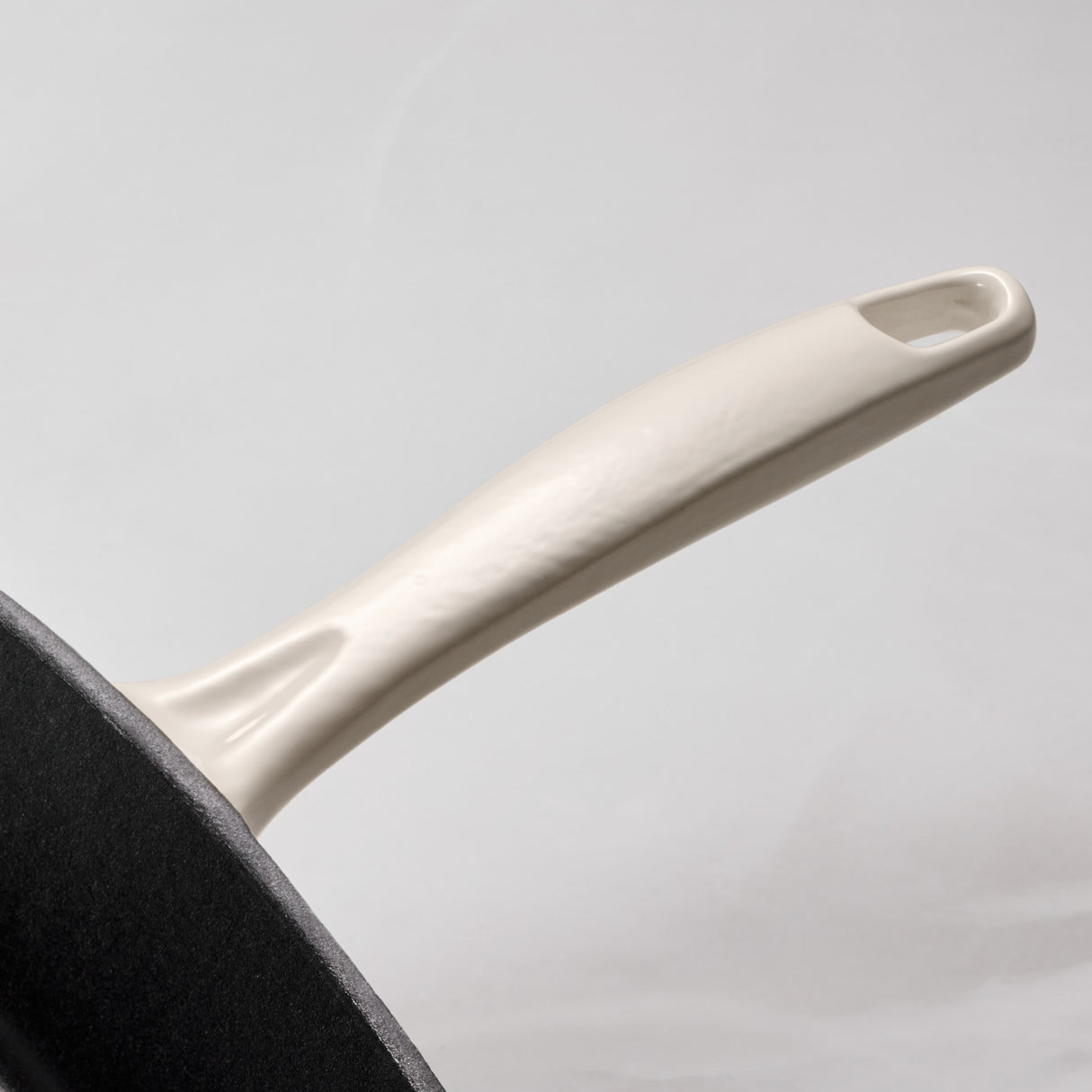 Bestow 11 Inch Enameled Cast-Iron Grill Pan with Press