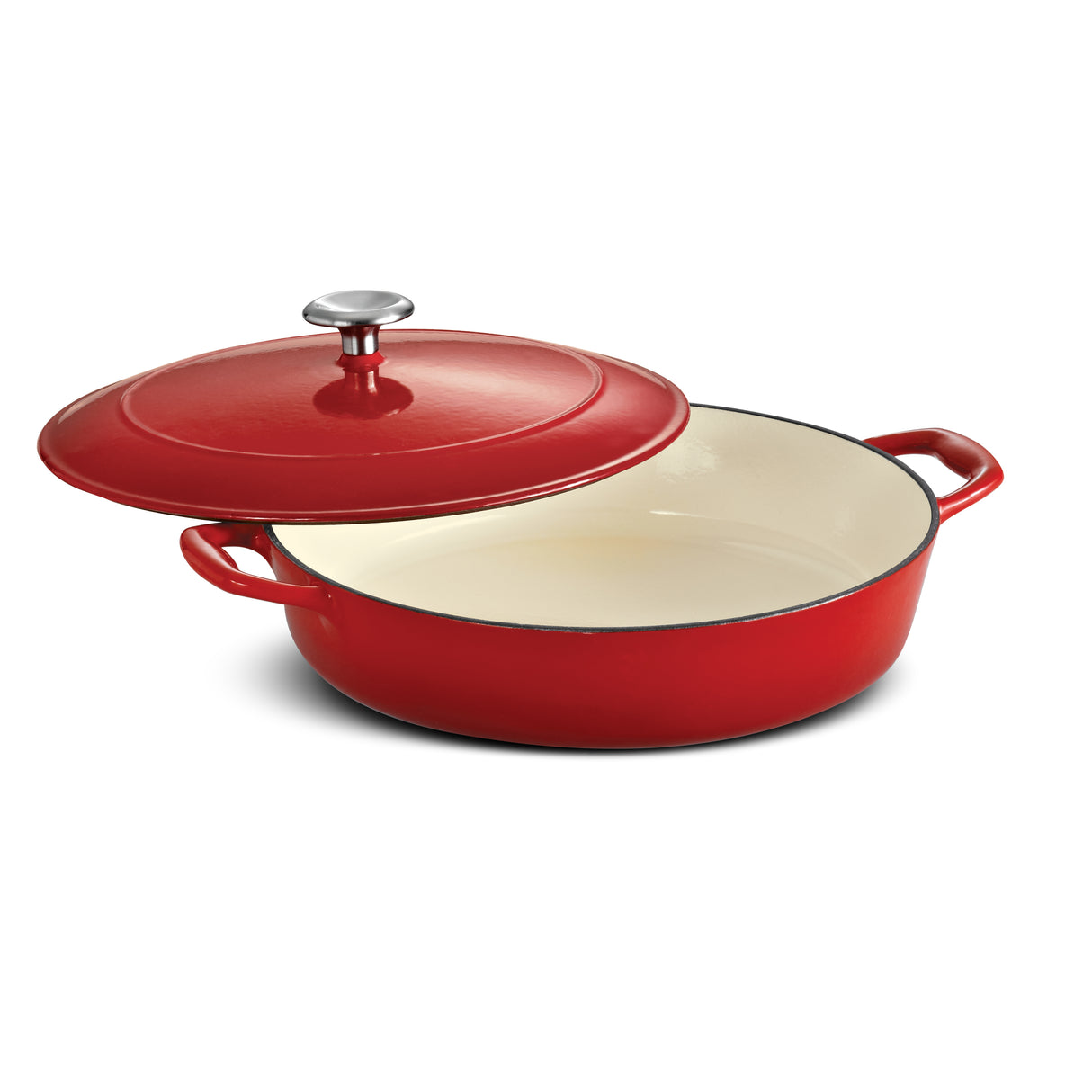 Bestow 4 Quart Enameled Cast-Iron Covered Braiser