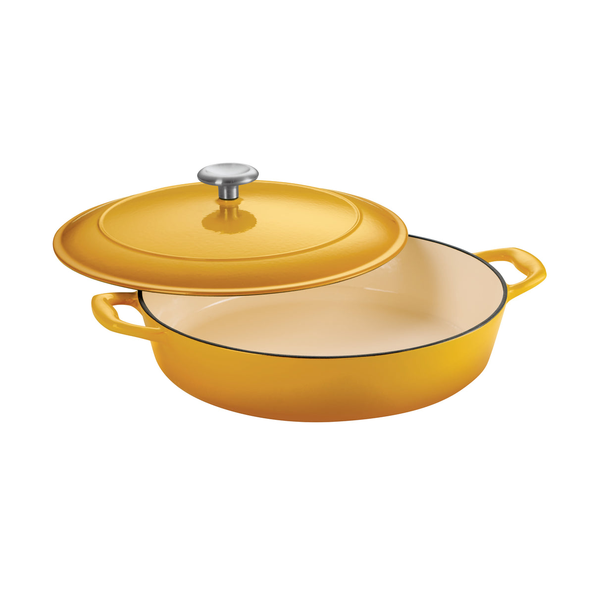 Bestow 4 Quart Enameled Cast-Iron Covered Braiser