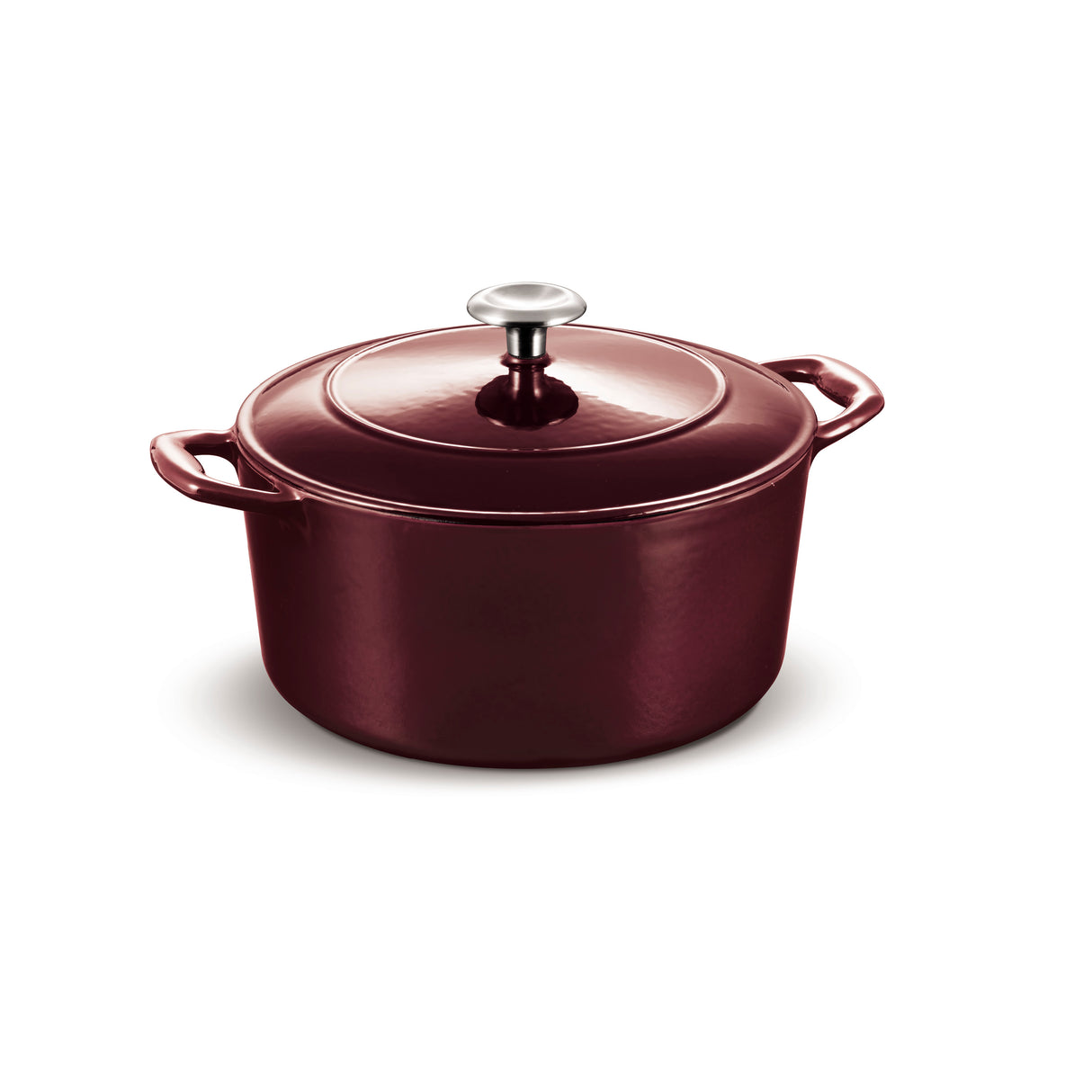 Bestow 5.5 Quart Enameled Cast Iron Covered Round Dutch Oven