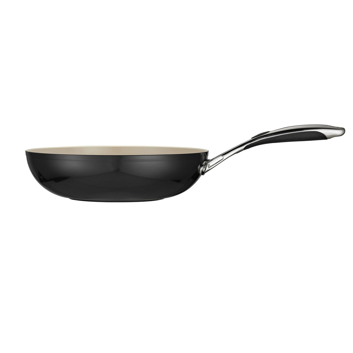 11 in Ceramic Stir-Fry - Black