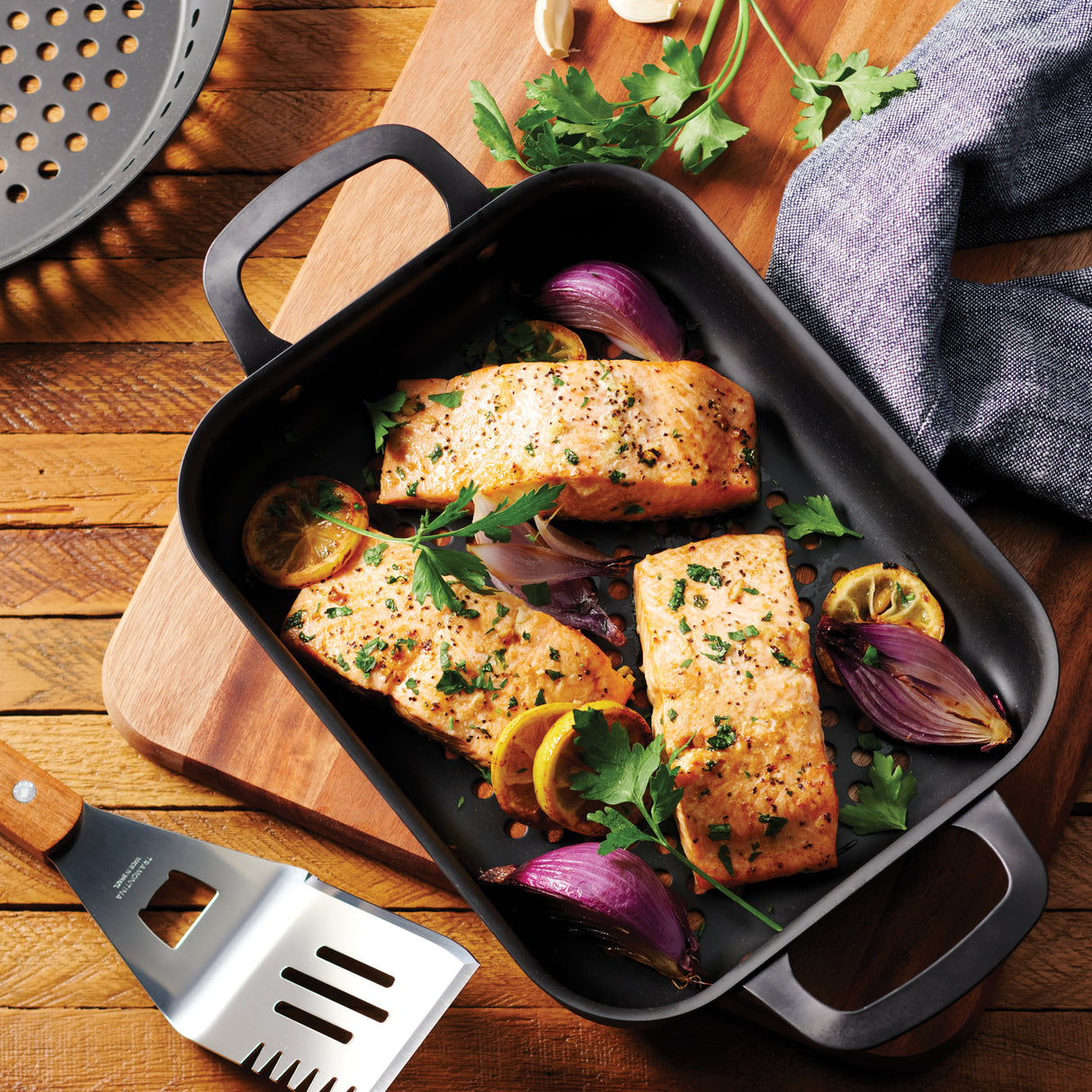 11 In Grill Pan - Rectangular - Carbon Steel