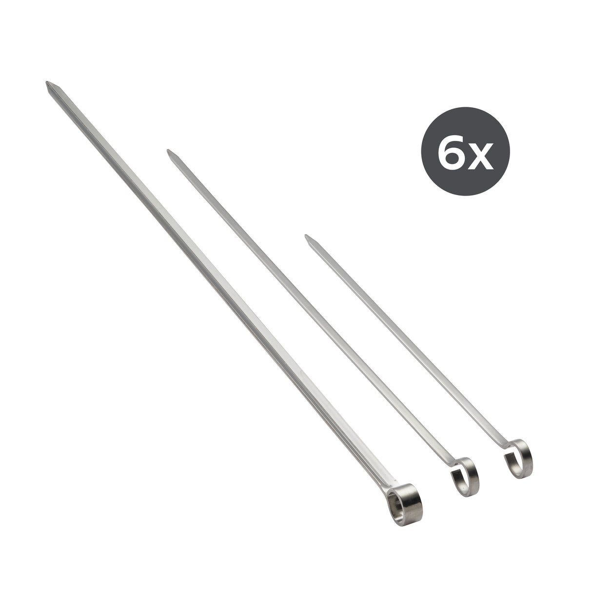 Churrasco BBQ 18 Piece Kebab Skewer Set