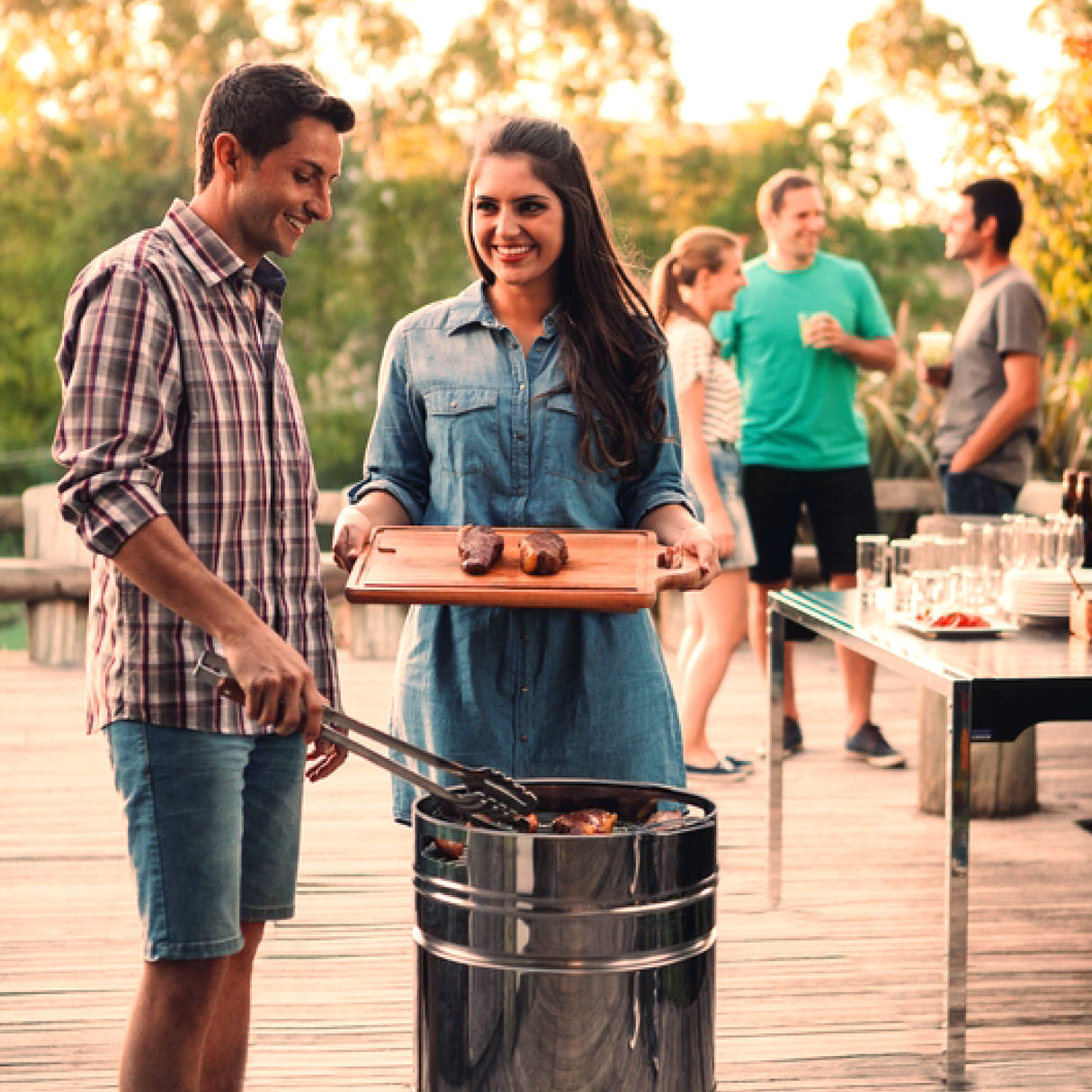 Churrasco BBQ 3 Piece Tool Set