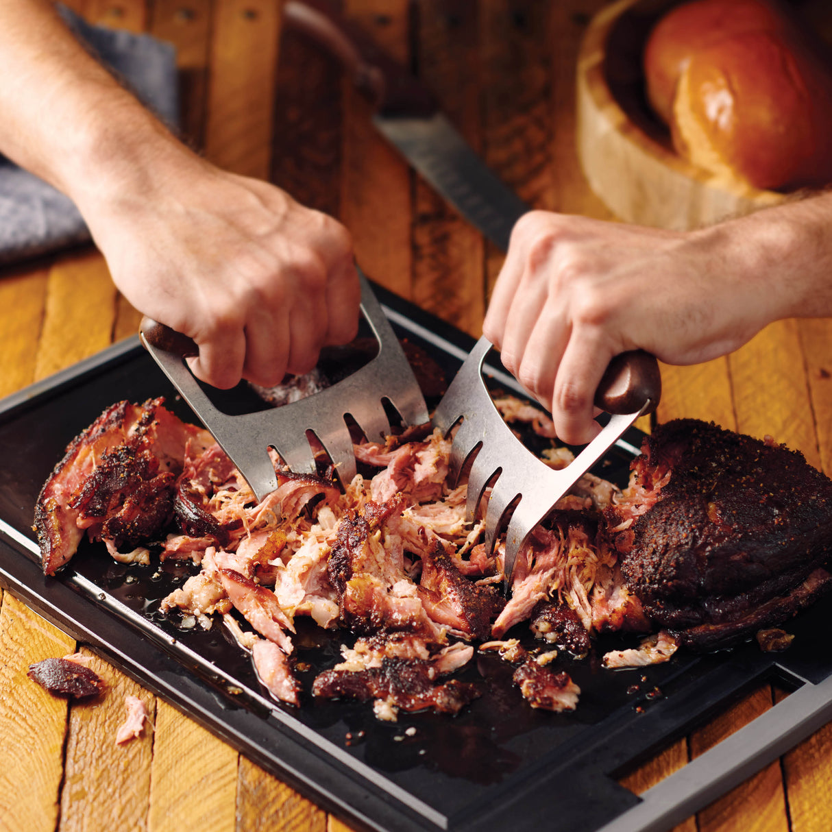 Churrasco BBQ 4 Piece Carving and Shredding Claws Set