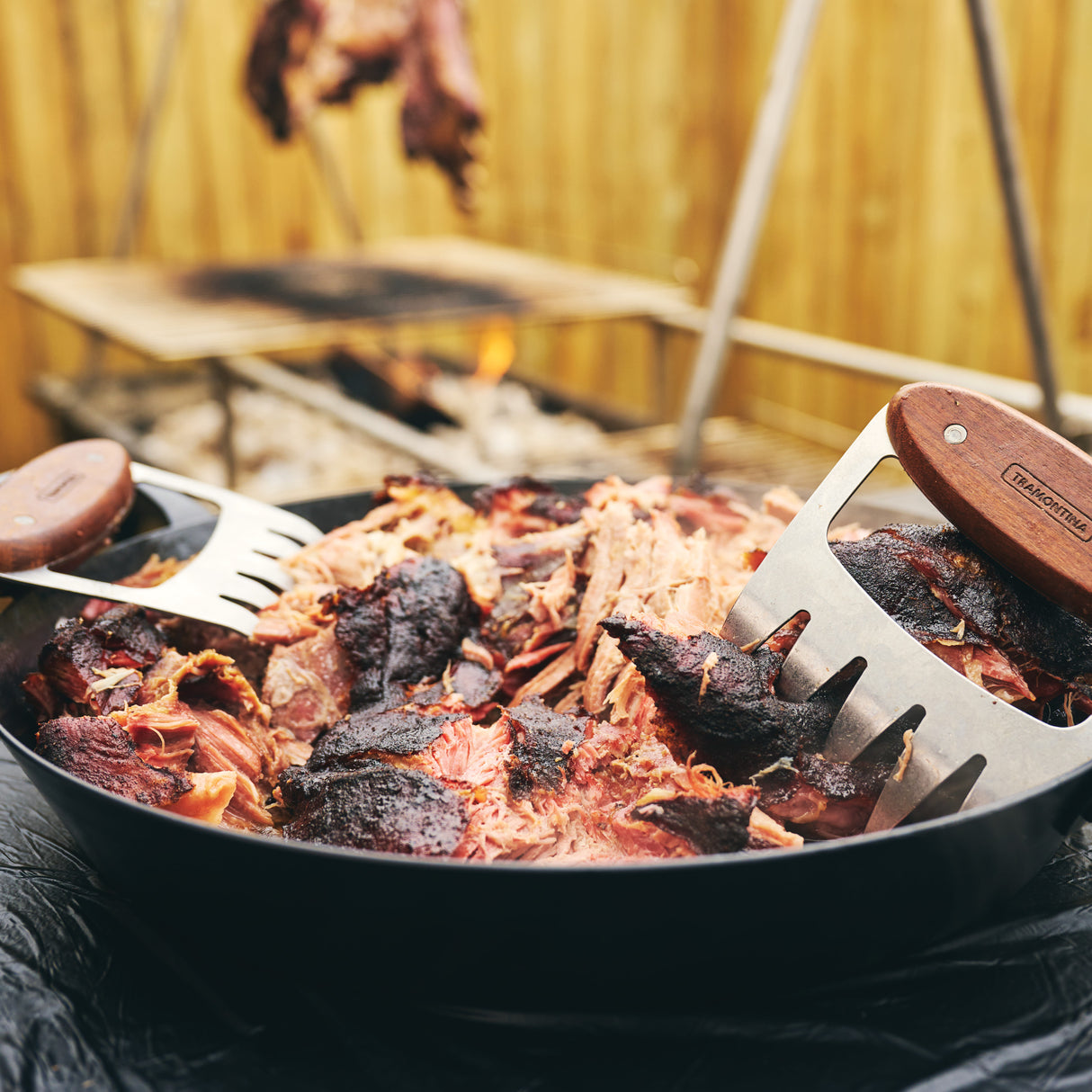 Churrasco BBQ 4 Piece Carving and Shredding Claws Set