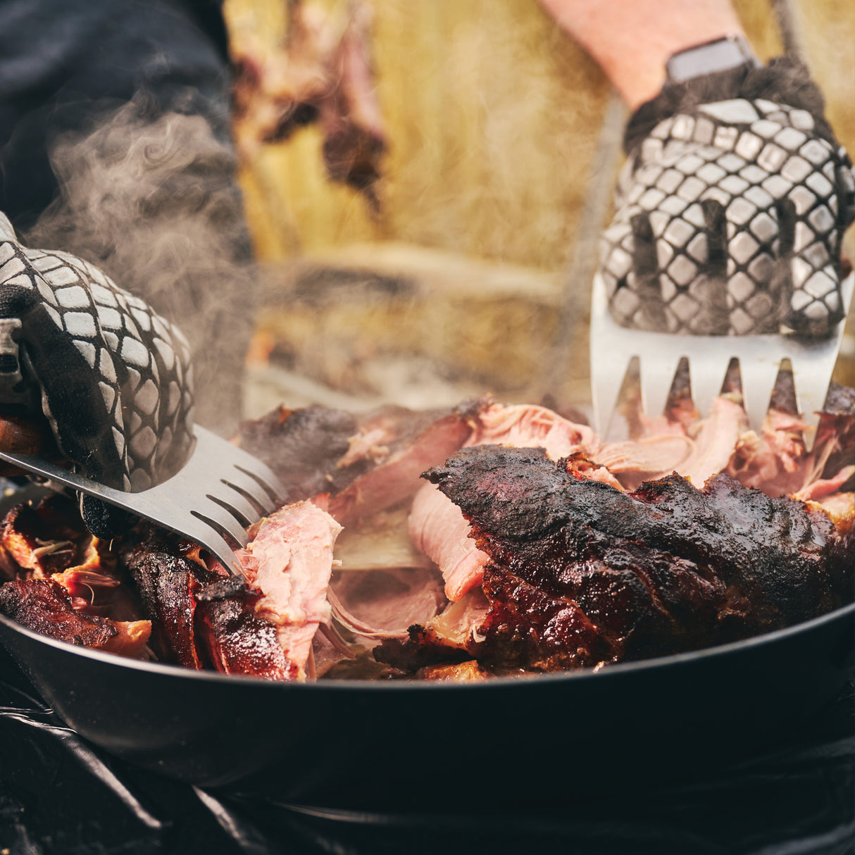 Churrasco BBQ 4 Piece Carving and Shredding Claws Set