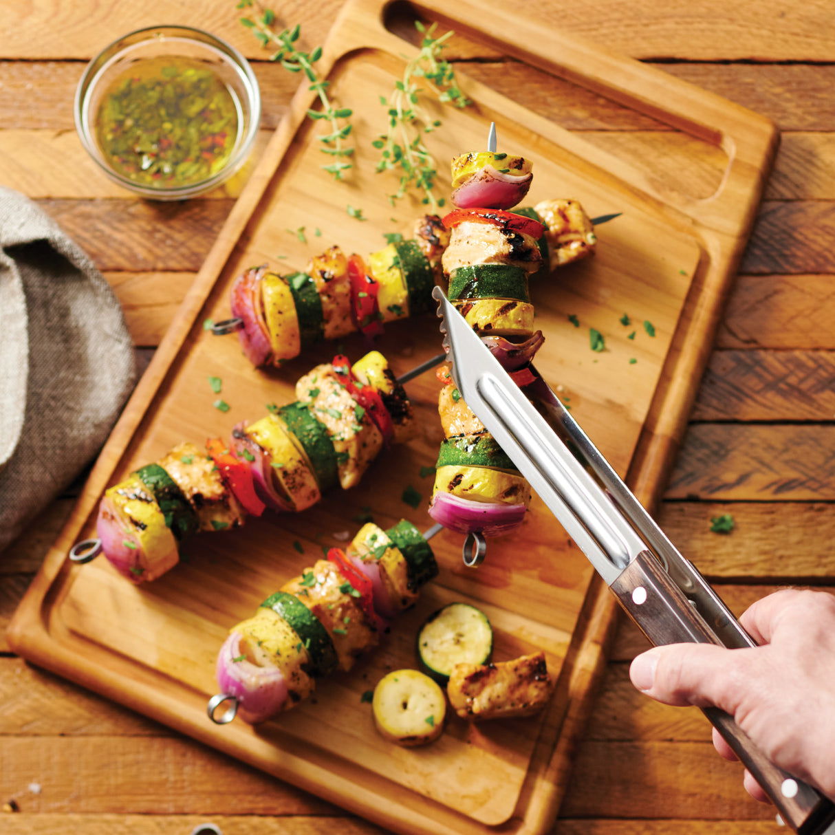 Churrasco BBQ 8 Piece Carving Set with Carry Case