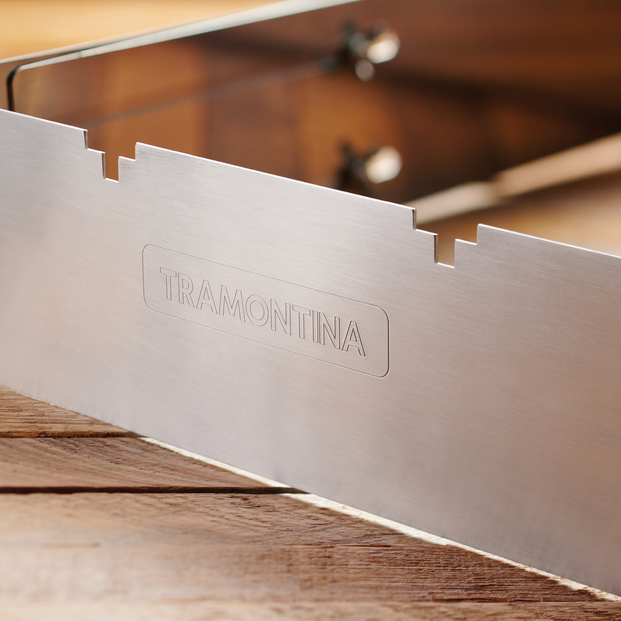 Churrasco BBQ Stainless Steel Skewer and Grill Rack Set