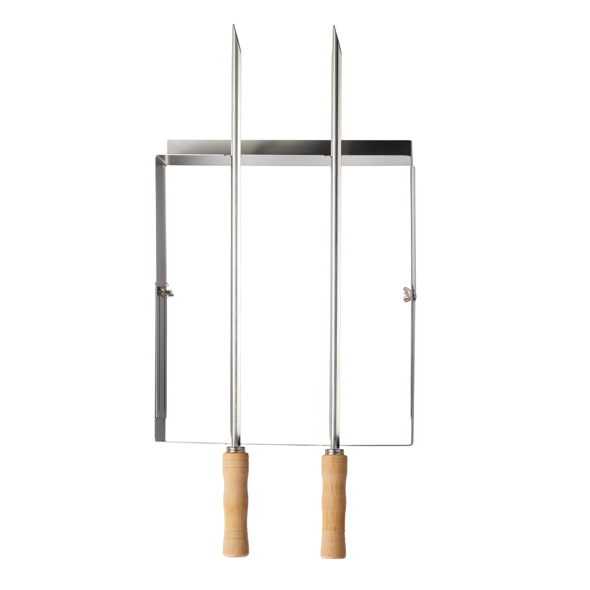 Churrasco BBQ Stainless Steel Skewer and Grill Rack Set