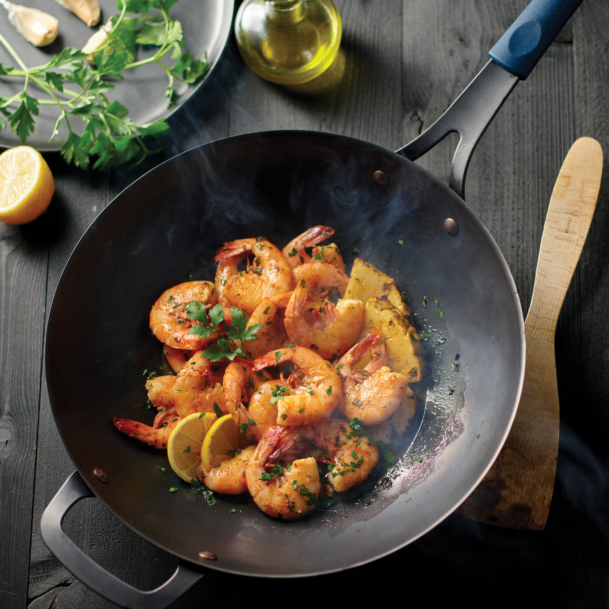 Ember 12.5 Inch Carbon Steel Wok