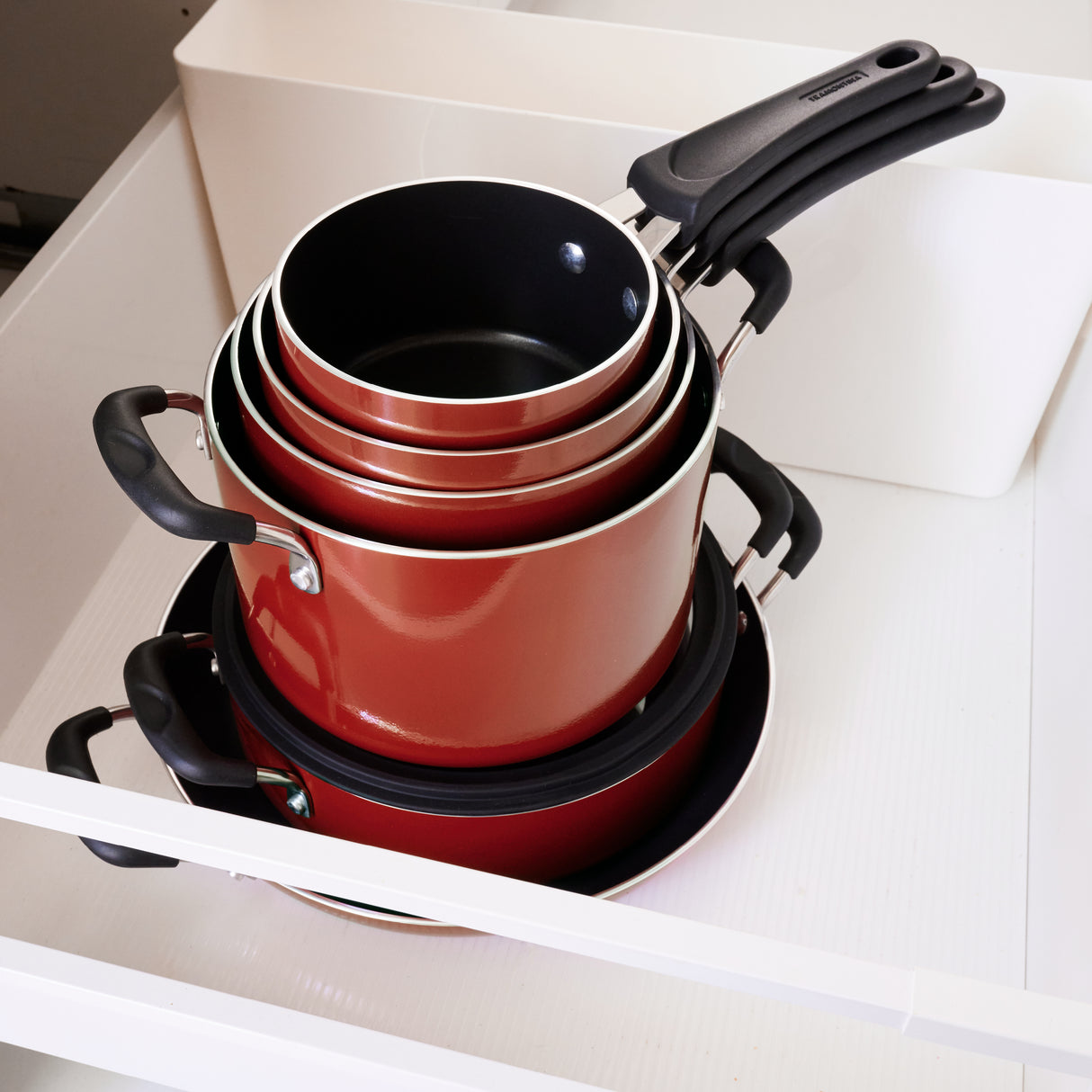 Nesting 11 Piece Nonstick Cookware Set