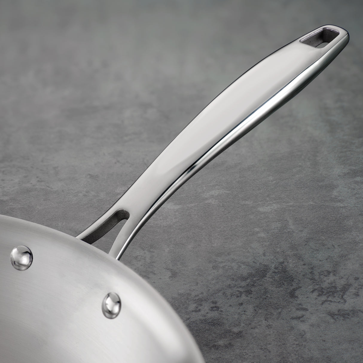 Signature Tri-Ply Clad Stainless Steel Fry Pan