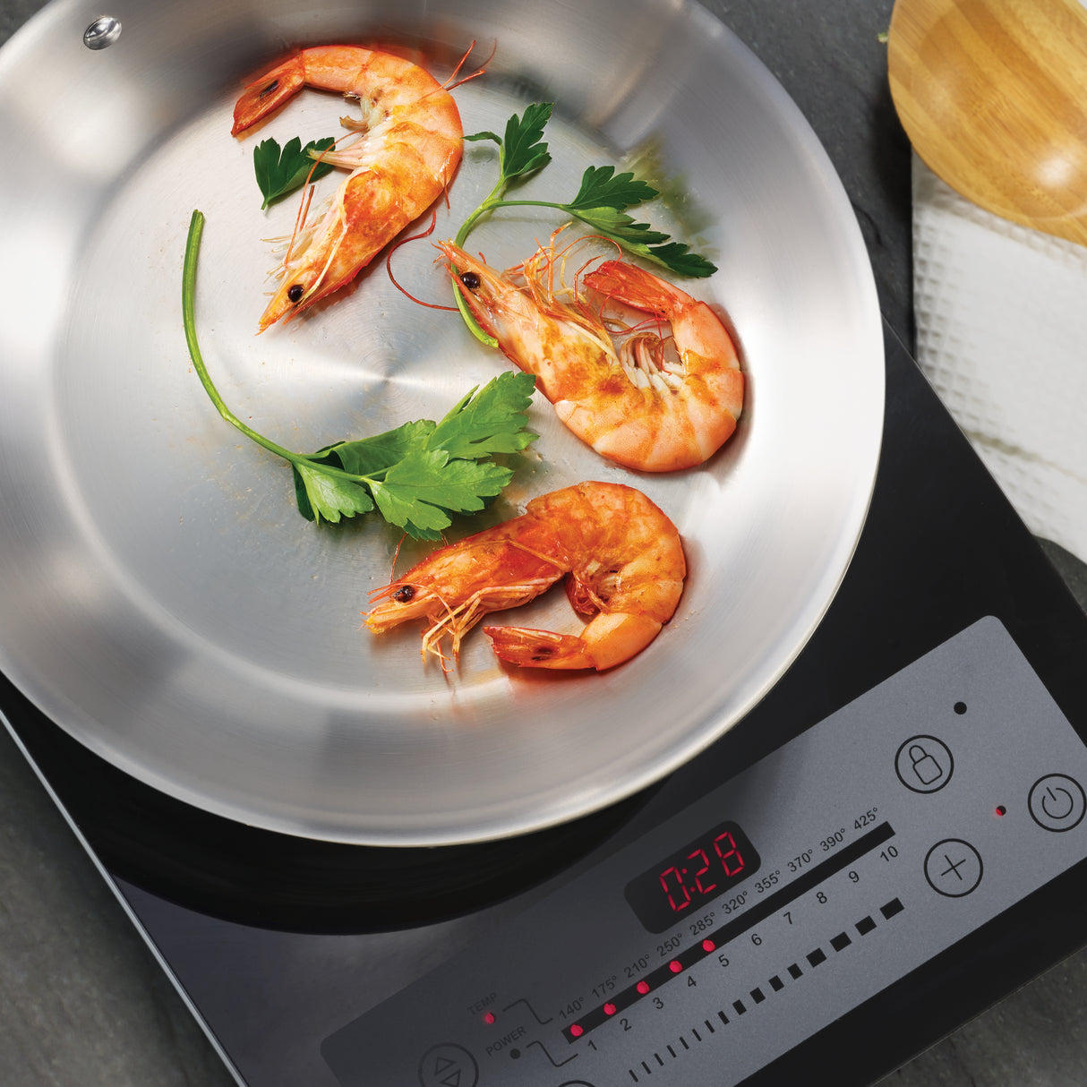 Signature Tri-Ply Clad Stainless Steel Fry Pan