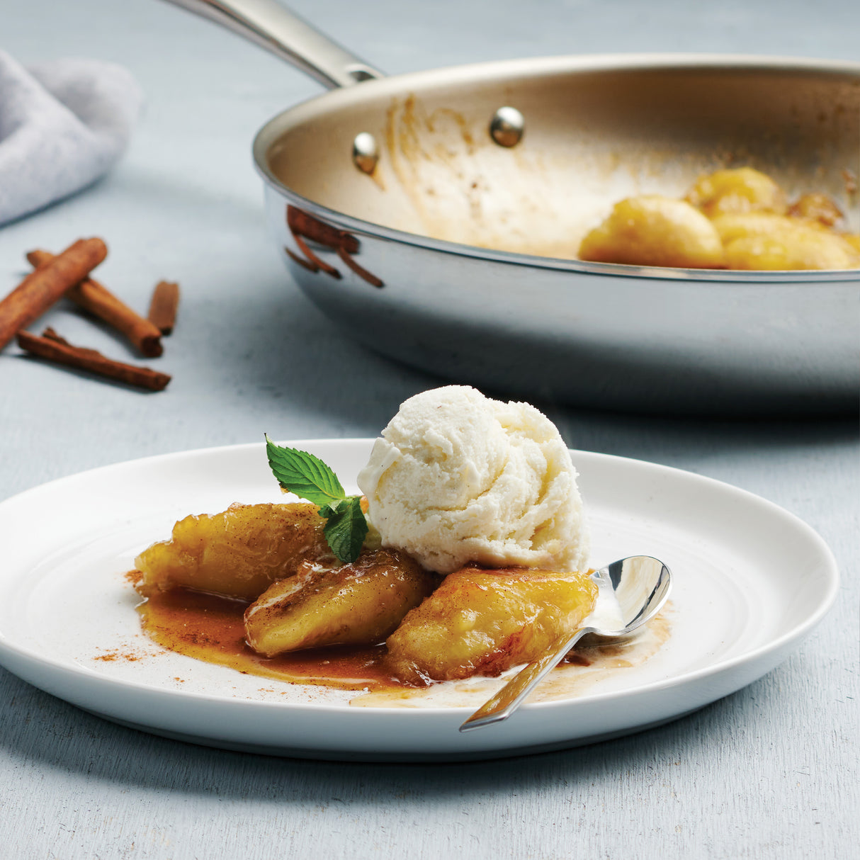 Signature Tri-Ply Clad Stainless Steel Fry Pan