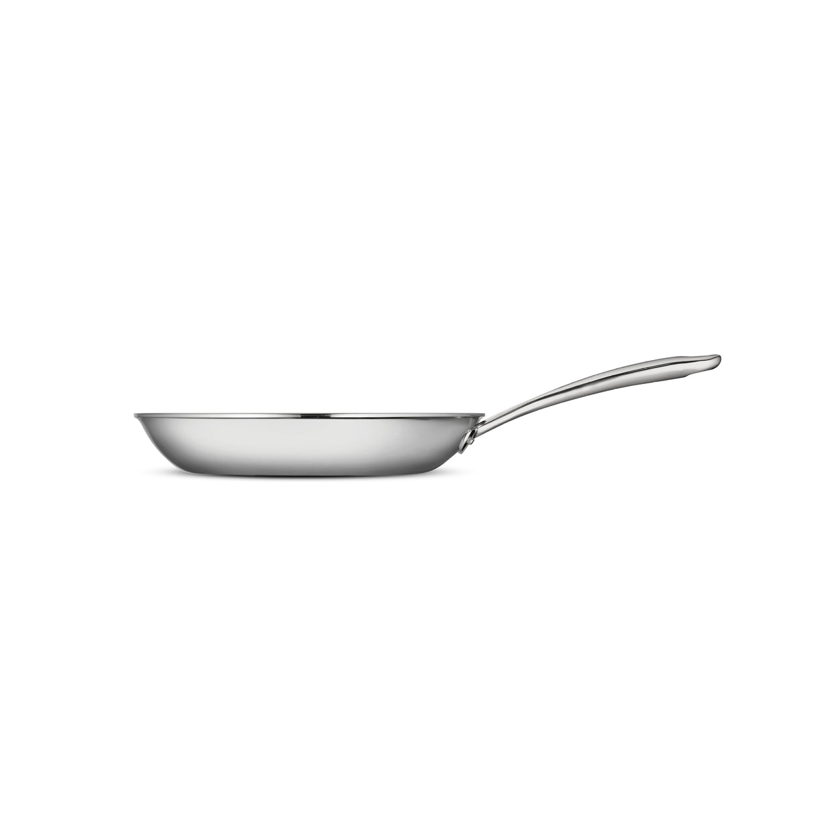 Tri-Ply Clad Stainless Steel Fry Pan - Boston Handle