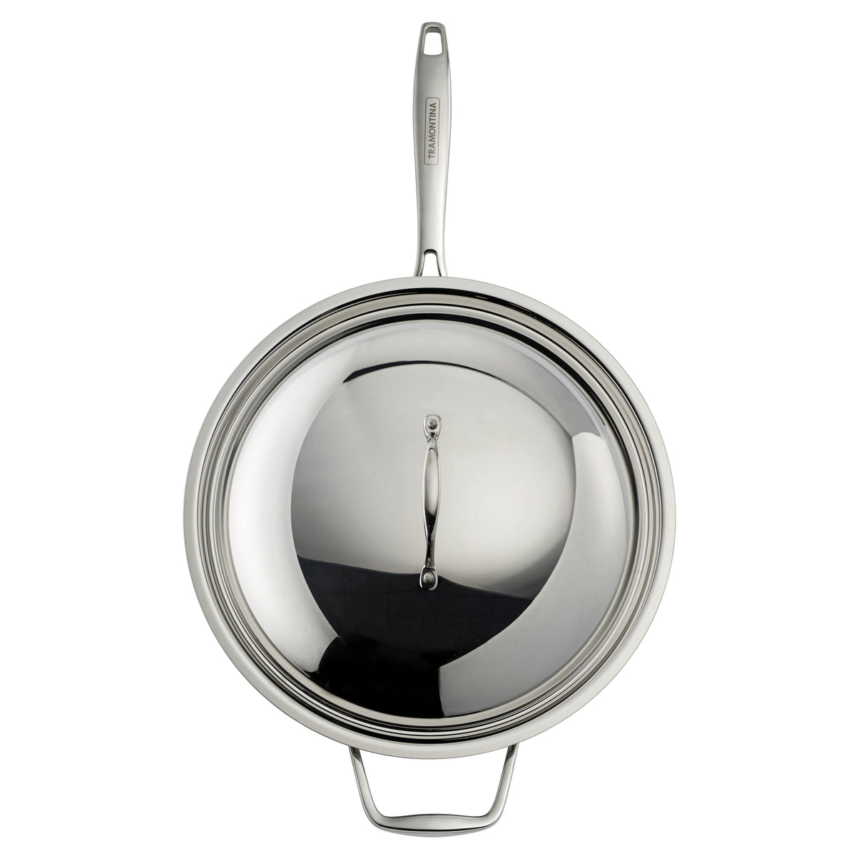 Signature 12.5 Inch Tri-Ply Clad Stainless Steel Wok