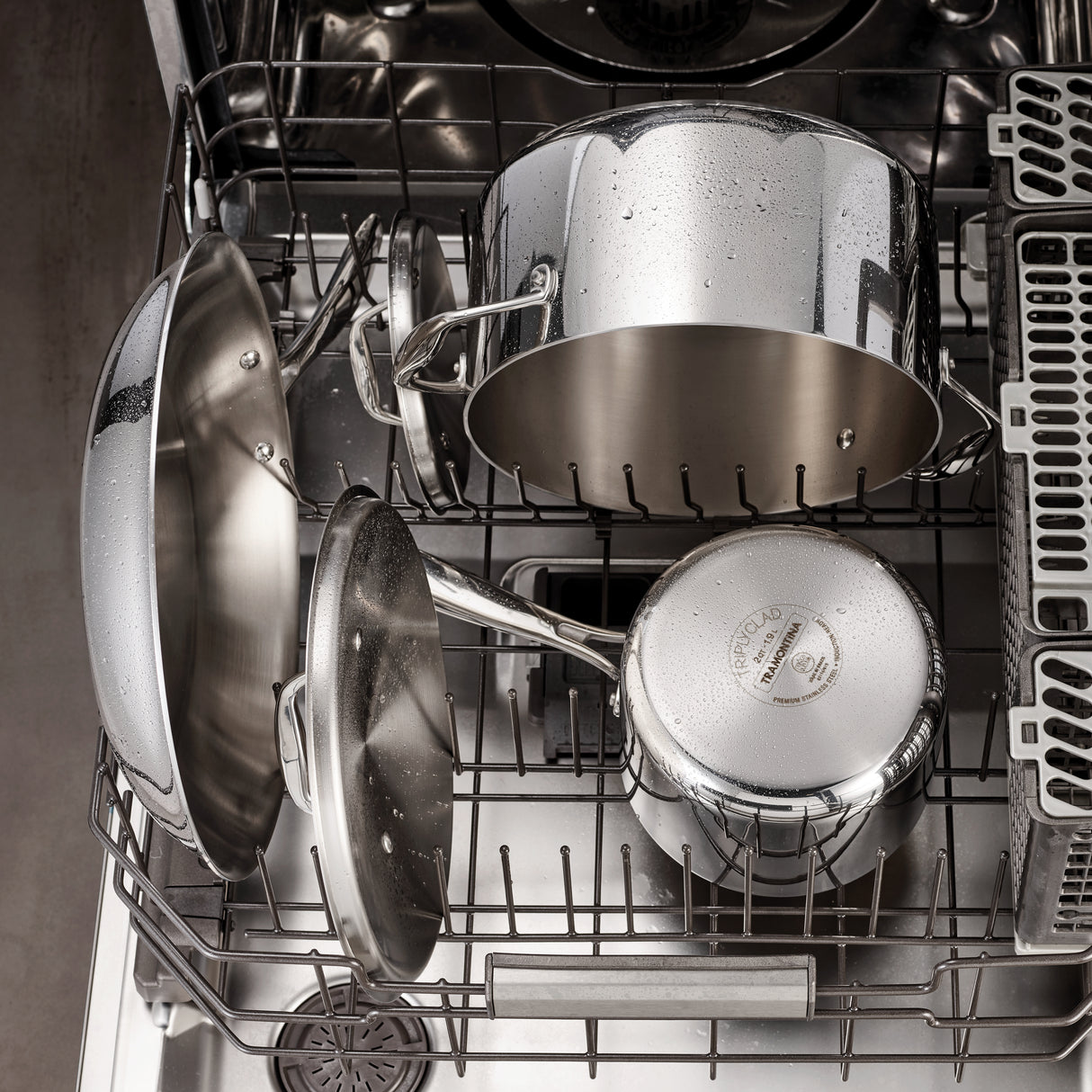 Signature Tri-Ply Clad Stainless Steel Cookware Set