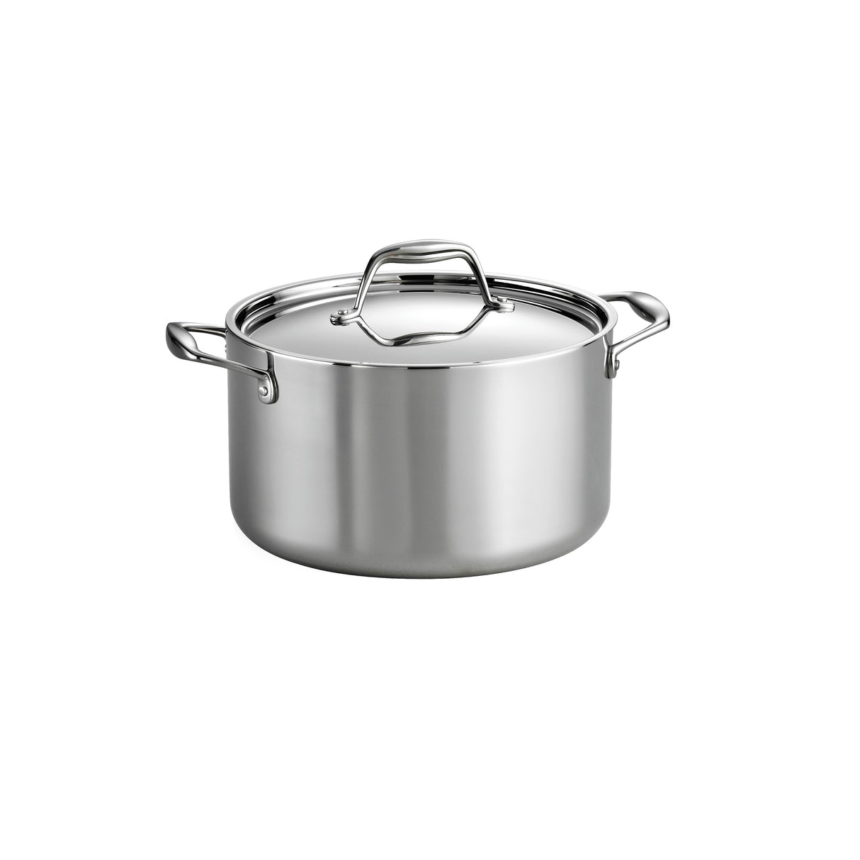 Signature 6 Quart Tri-Ply Clad Stainless Steel Covered Sauce Pot