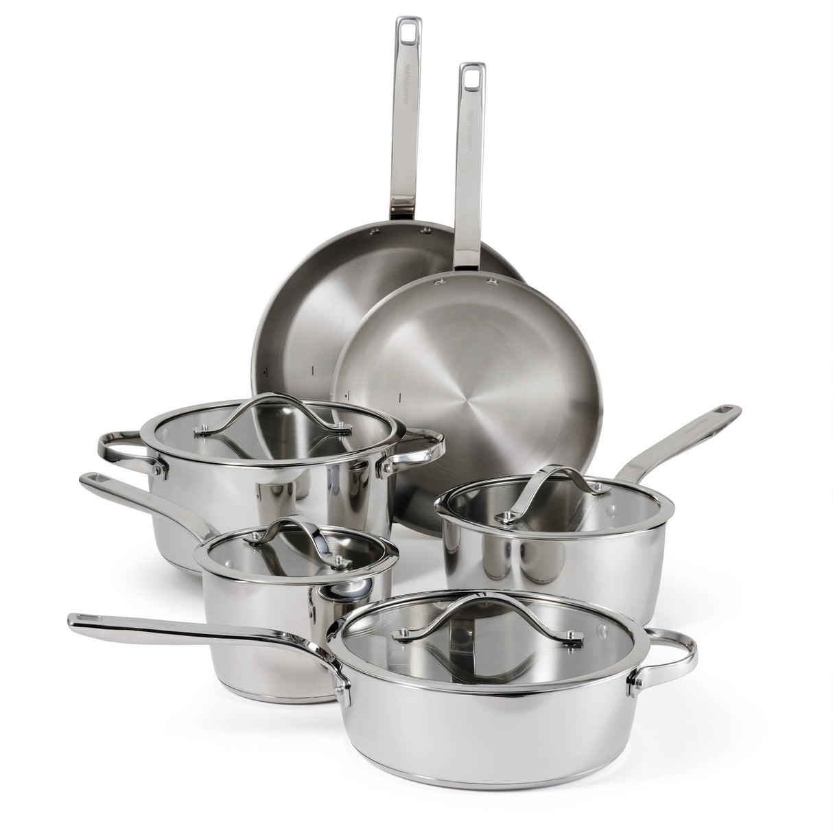 Tempo Tri-Ply Base Stainless Steel Cookware Set
