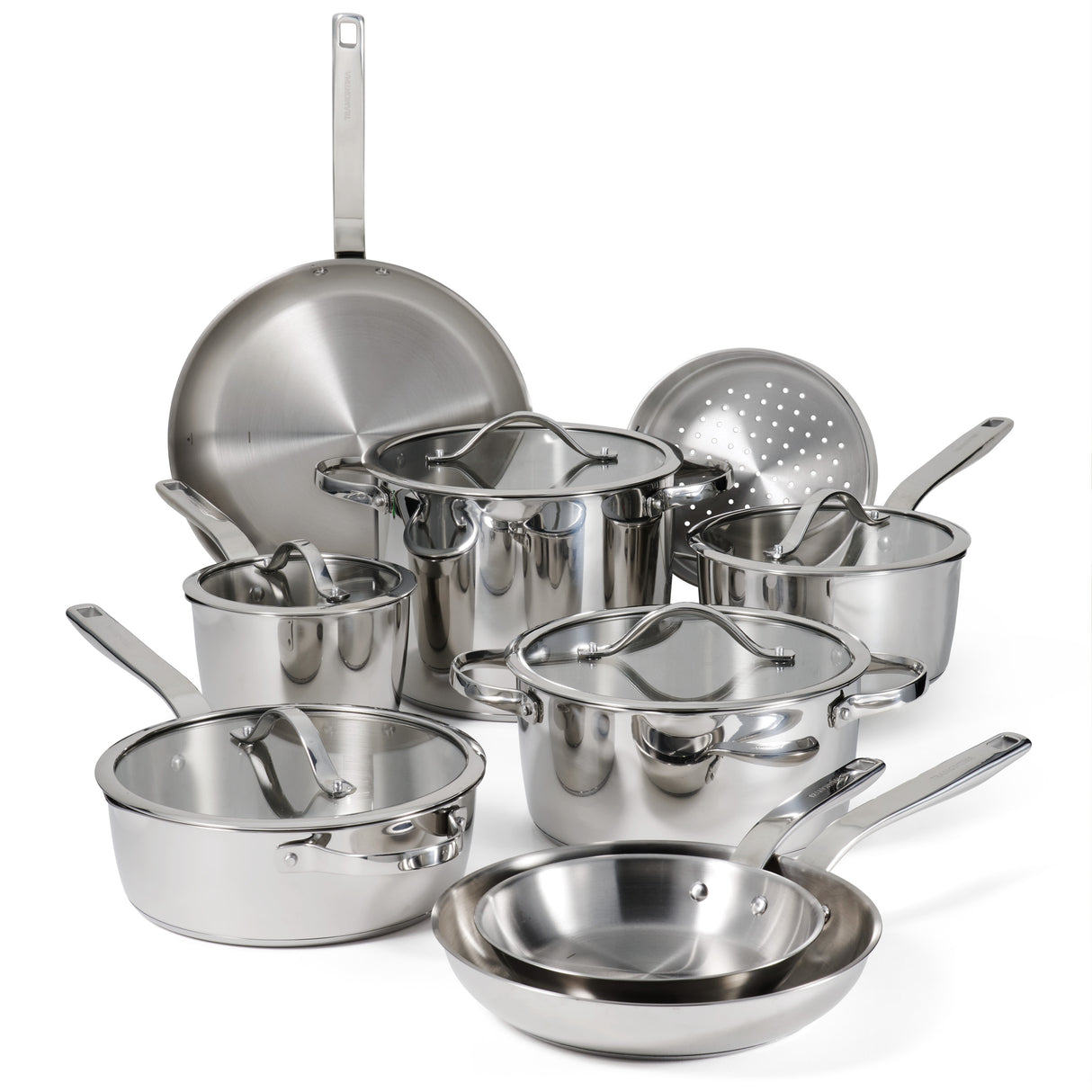 Tempo Tri-Ply Base Stainless Steel Cookware Set