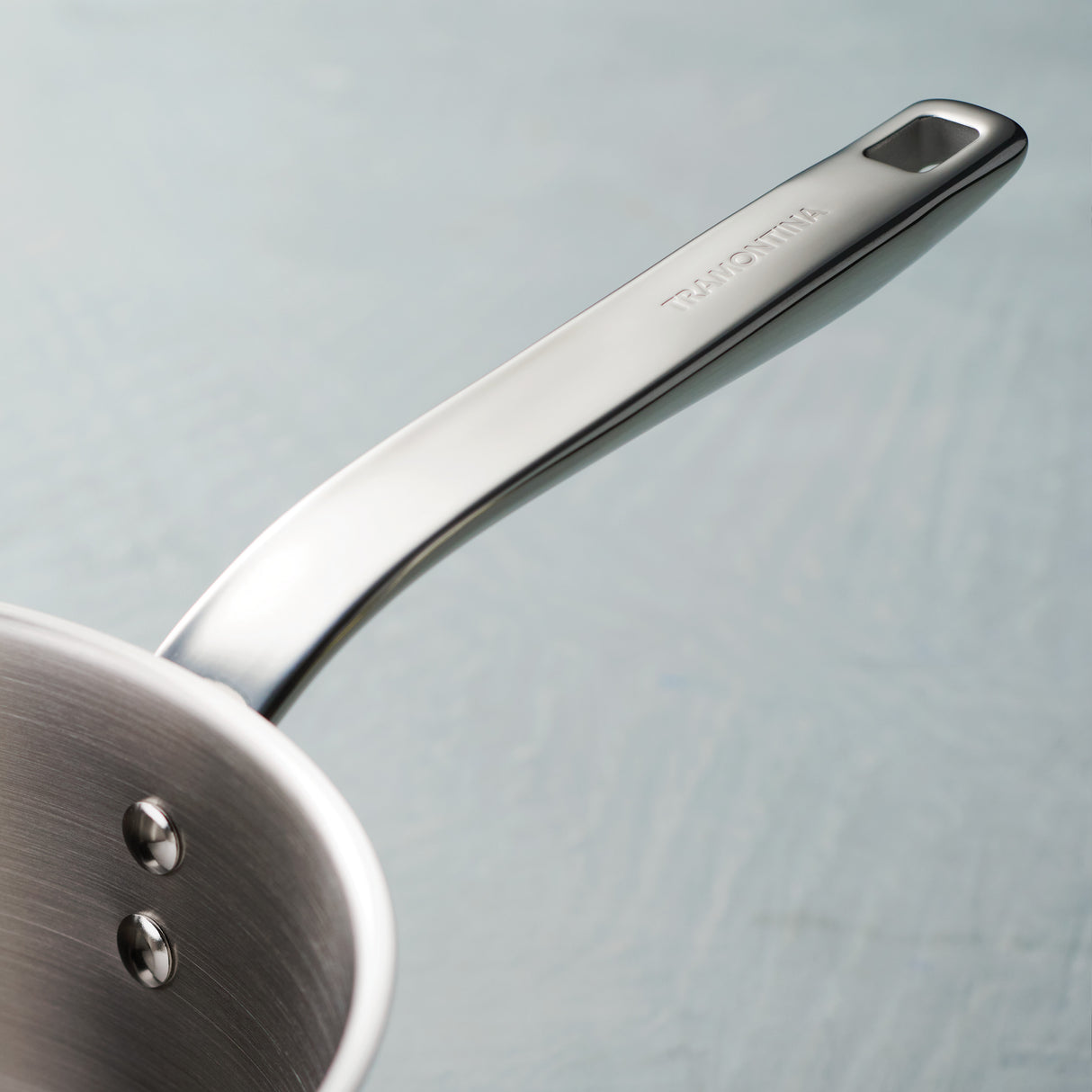 Tempo Tri-Ply Base Stainless Steel Covered Saucepan