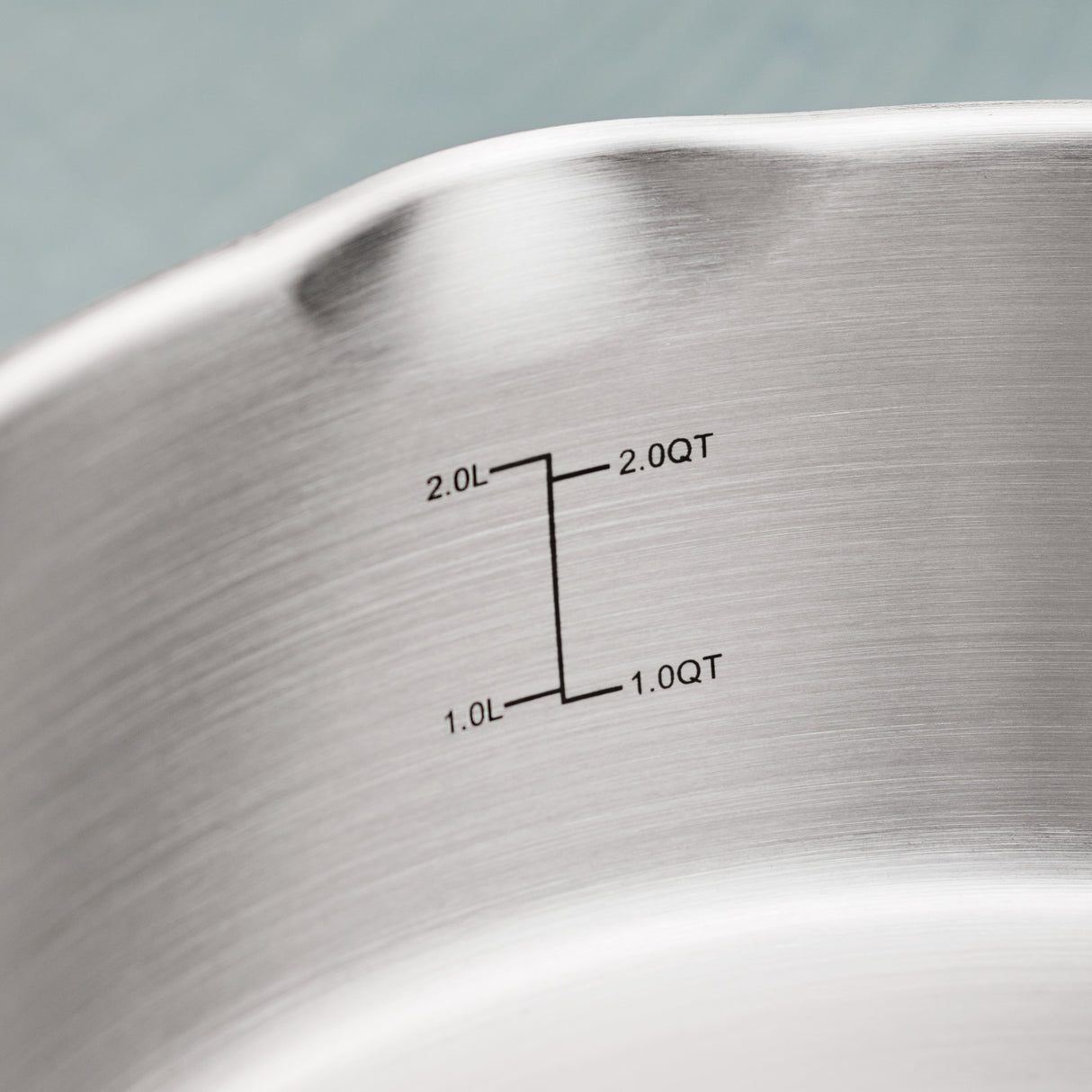 Tempo 3.5 Quart Tri-Ply Base Stainless Steel Covered Deep Saute Pan