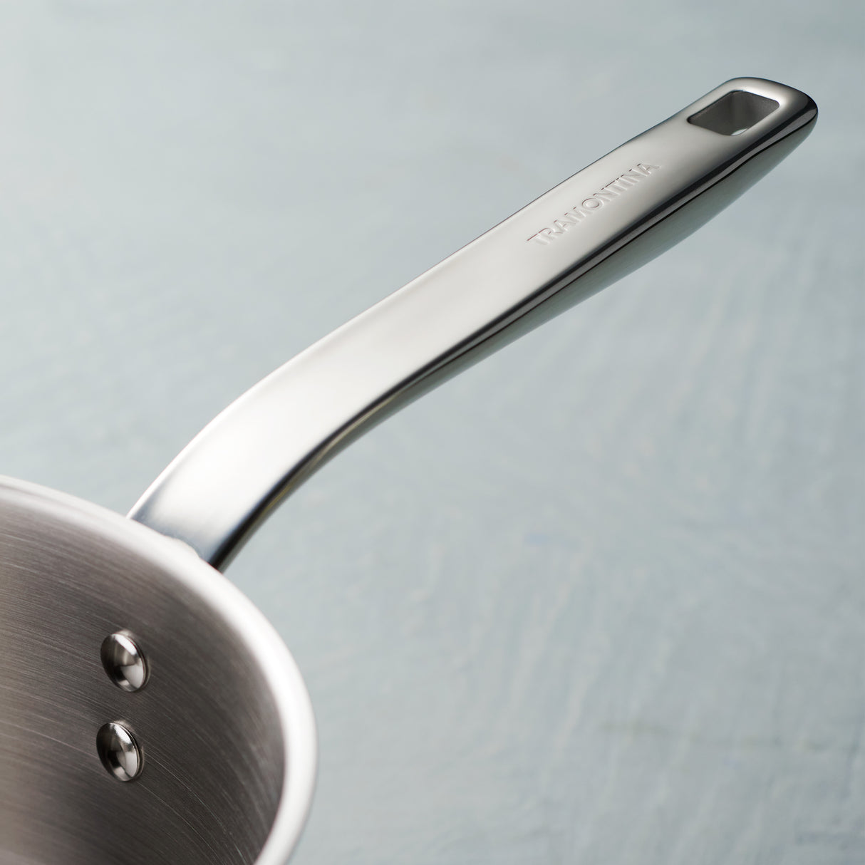 Tempo Tri-Ply Base Stainless Steel Covered Saucepan