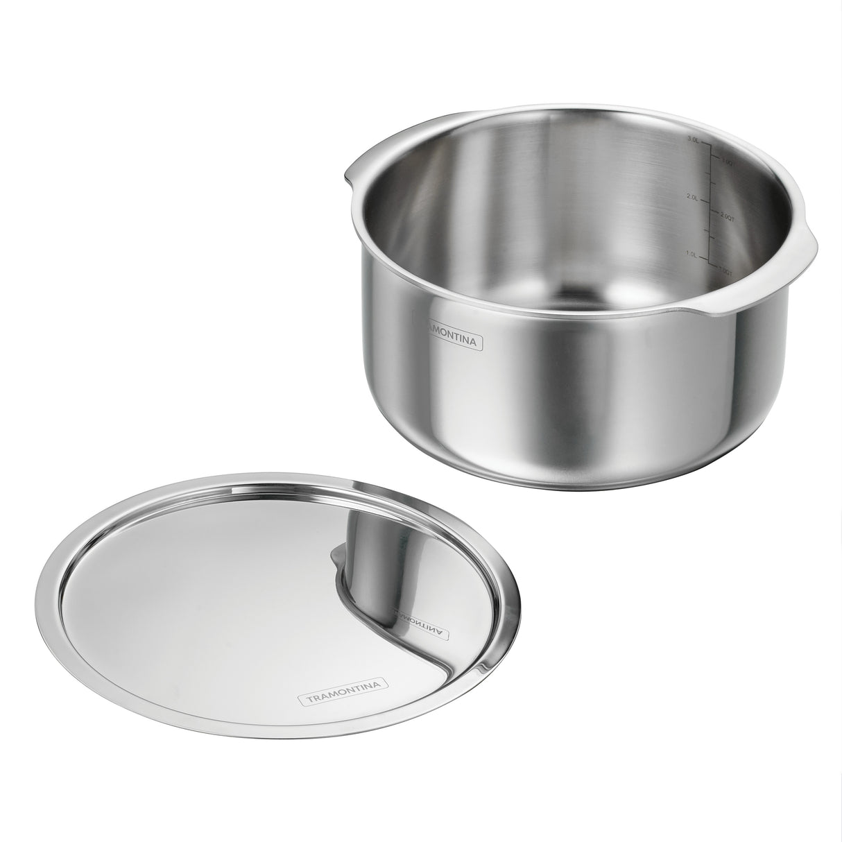 Utsava Tri-Ply Clad Stainless Steel Covered Tope Patila