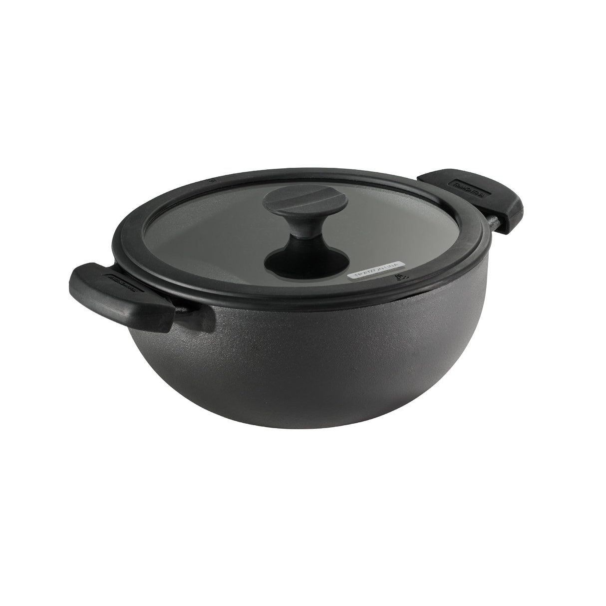 Utsava Pre-Seasoned Cast Iron Kadai with Lid