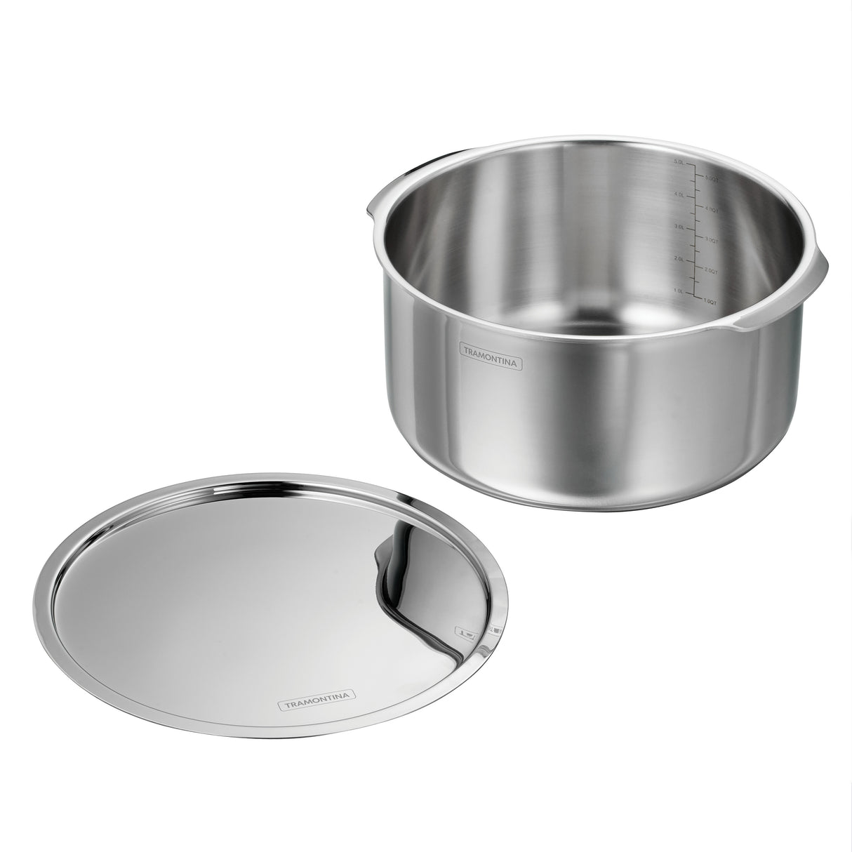 Utsava Tri-Ply Clad Stainless Steel Covered Tope Patila