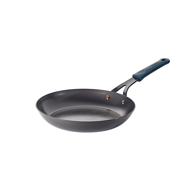 Poêle à frire 10 po - Acier au carbone - 2,25 mm - Poignée en silicone - Gourmet