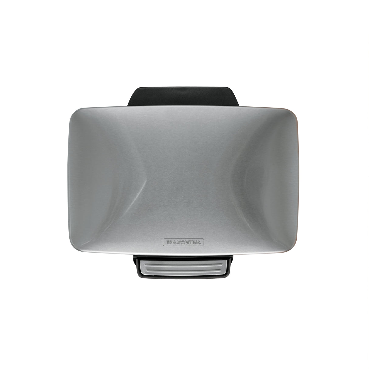 13 Gal. Step Can Rectangle Shape - Stainless Steel