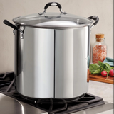 Tramontina 22 Qt Stainless Steel Covered Stock Pot