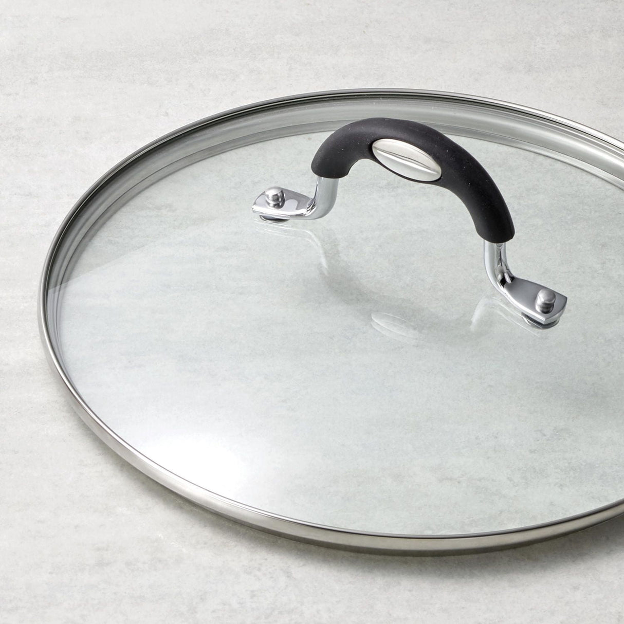 Tramontina Aluminum Nonstick Covered Stock Pot - Charcoal Gray