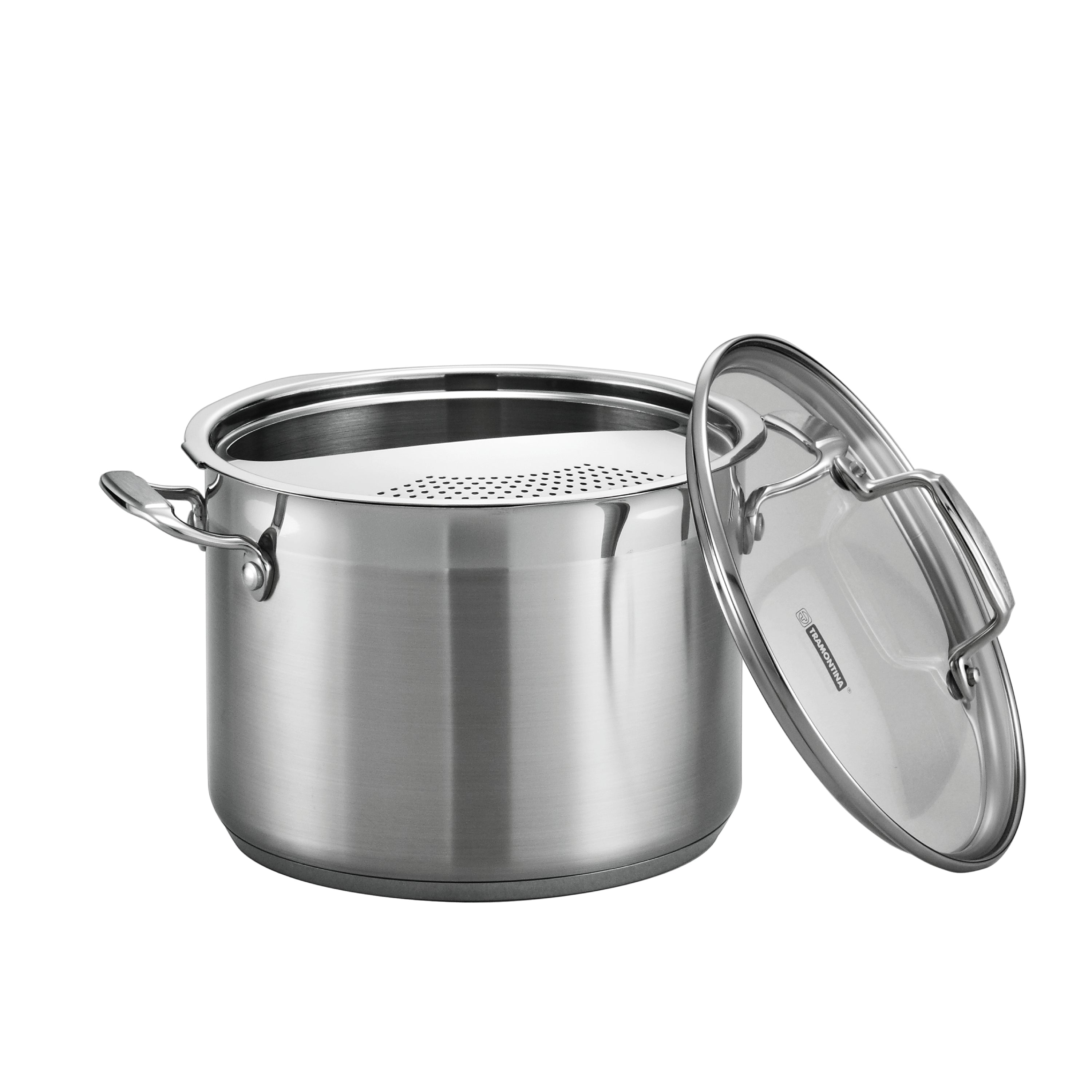 3 Piece - 6 Quart Stainless Steel Pasta Cooker – Tramontina Canada
