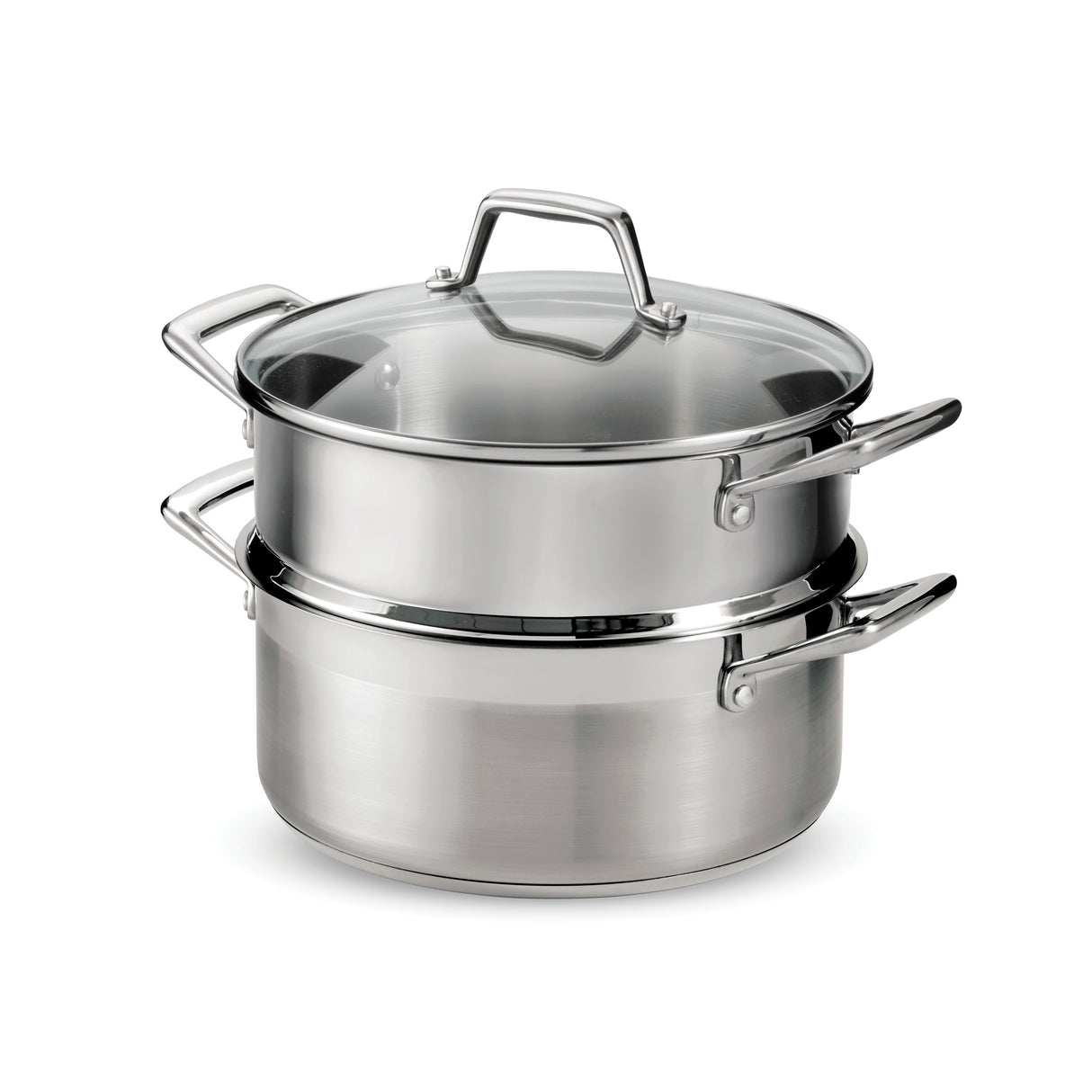 80120/523DS - ENSEMBLE CUISEUR À VAPEUR 5 QT - 18/10 SS - BASE TRI-PLY - SÉLECTION GOURMET