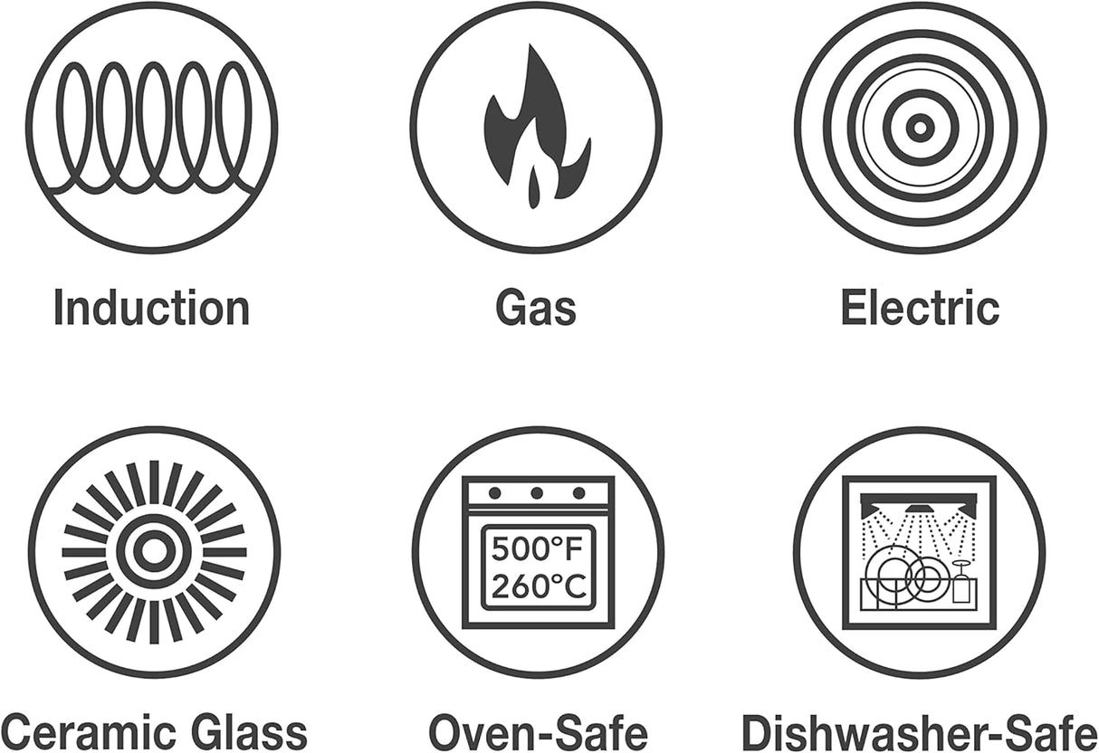 8 QT COVERED LOCK-N-DRAIN STOCK POT - STAINLESS STEEL - TRI-PLY BASE - MEX - GOURMET