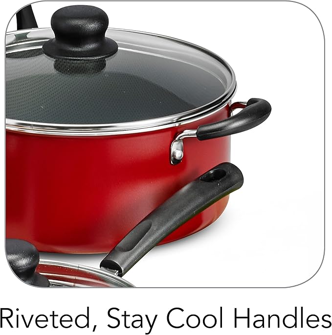 Tramontina PrimaWare 18 Pc Aluminum Nonstick Cookware Set