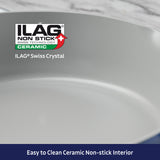 Fiora 4.25 Quart Multipurpose Ceramic Nonstick Pan