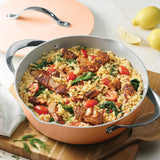 Fiora 4.25 Quart Multipurpose Ceramic Nonstick Pan