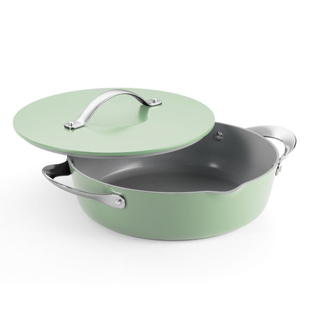 Fiora 4.25 Quart Multipurpose Ceramic Nonstick Pan