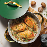 Fiora 4.25 Quart Multipurpose Ceramic Nonstick Pan